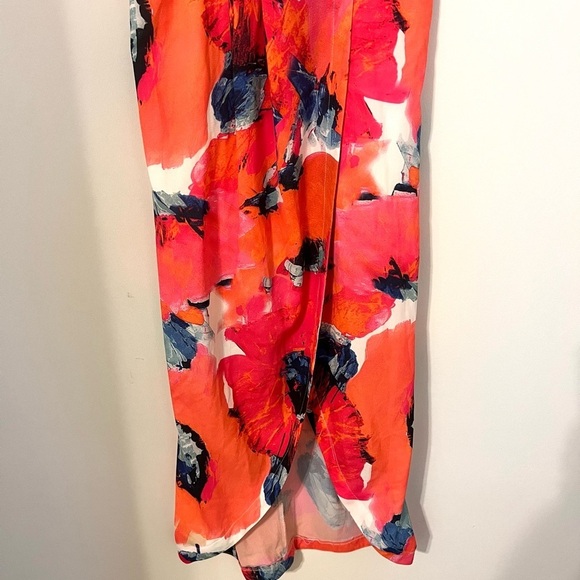 2/$15 Multicolor Floral Sleeveless Maxi Dress Size M - Picture 4 of 9